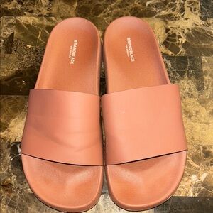 Brandblack Tan Sandals Sleek Minimalist Design